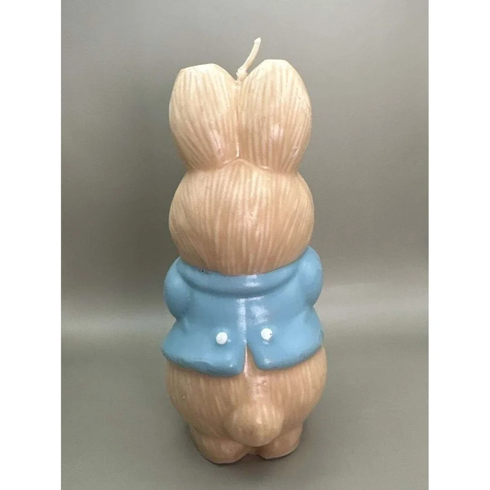 Vintage Avon Bunny Patch Easter Rabbit Candle with Carrot